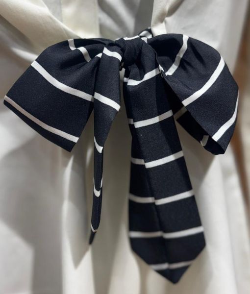 Parisian Bow Peplum Shirt