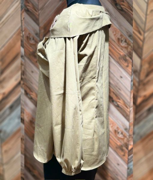 Golden Mist Draped Top