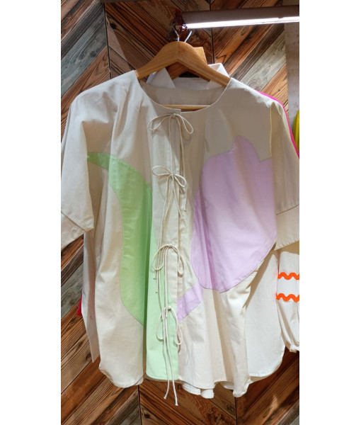 Tulip loose fit tunic style shirt